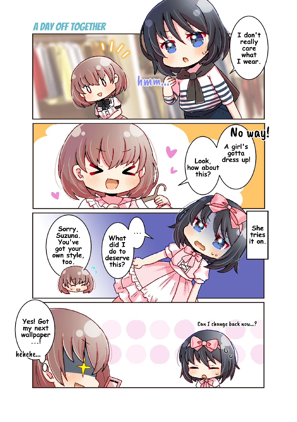 Suzuna Kato's Tendo Academy Diary☆ comic
